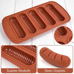 Nuevo Molde de Silicona para Salchichas y Hot Dogs, Juego de Moldes de Silicona para Hornear en Casa, Hechos a Mano - Product Image 4