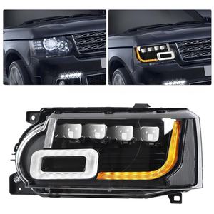 Conjunto de Faros Delanteros LUFENG para Land Rover Range Rover Vogue L405 2013-2017, Faros LED <span class=keywords><strong>Matrix</strong></span>, Luces de Circulación Diurna, Señales, Accesorios para Automóviles - Product Image 1