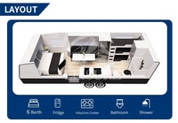 Caravana Todoterreno 4x4 Ligera, Pequeña, Fabricada en Australia, Ideal para Familias, con Baño Integrado