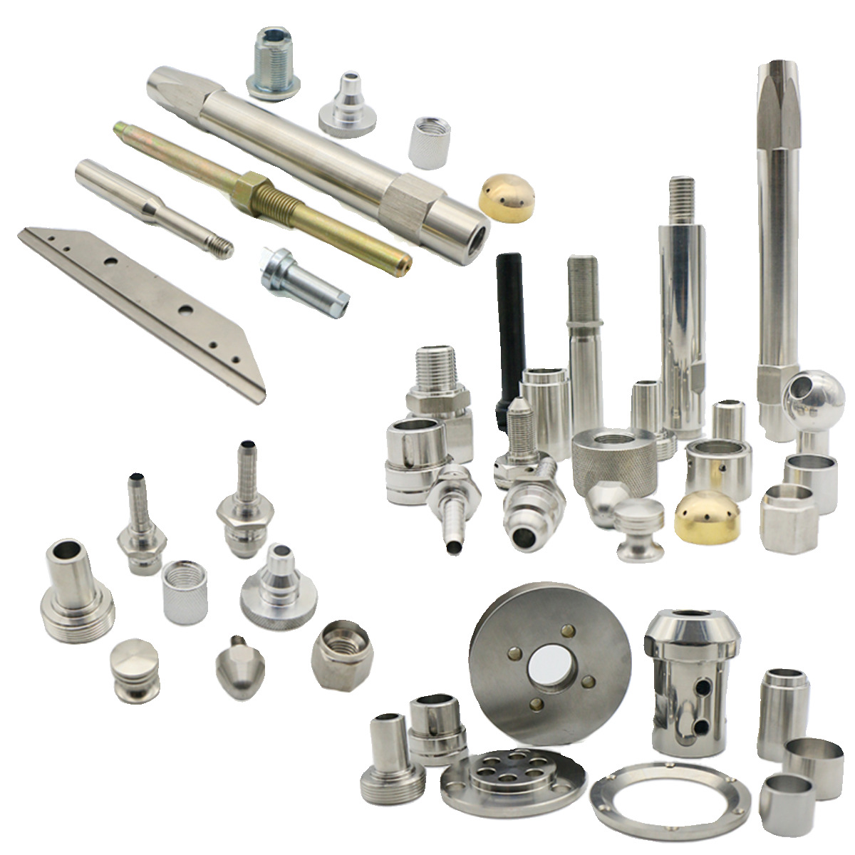Precision CNC Hardware for Machinery Parts 304 Stainless Steel Copper Aluminum Machine Source From Manufacturers Carton Packing