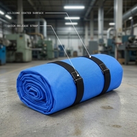 Couverture ignifuge isolante en tissu de maille sergé en fibre de verre E-glass, résistante à la chaleur, sans alcali, de marque HC, à déploiement rapide