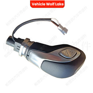 Palanca de cambios Wolf Lake para Ford Focus 2008, transmisión automática, pata corta, cuero, ergonómica - Product Image 4