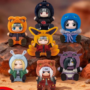Toy Official Store 100% Genuine Nar Utoo Cute Beast Sitting Party Series <b>Vinyl</b> Plush Toy Sasuke & Friends Blind <b>Box</b> for Gift - Product Image 2