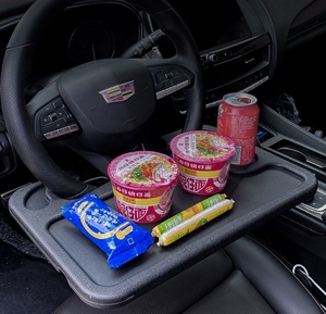 Multifunktionaler Auto-Lenkradtisch Ess- und Arbeitstisch für Auto zum Essen, Lesen, Arbeiten mit Laptop Auto-Essensablage - Product Image 2