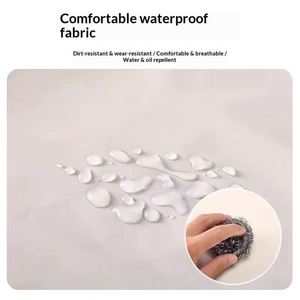 Nouvel tablier sans manches en PVC à motif de dessin animé, imperméable et résistant à l'huile, pour la cuisine domestique, avec impression de logo personnalisé, pour adulte - Product Image 3