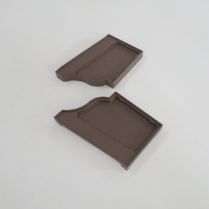 Gouttière en aluminium personnalisée en usine de haute qualité (gouttière) Capuchon d'extrémité droit et gauche en <span class=keywords><strong>marron</strong></span> - Product Image 4