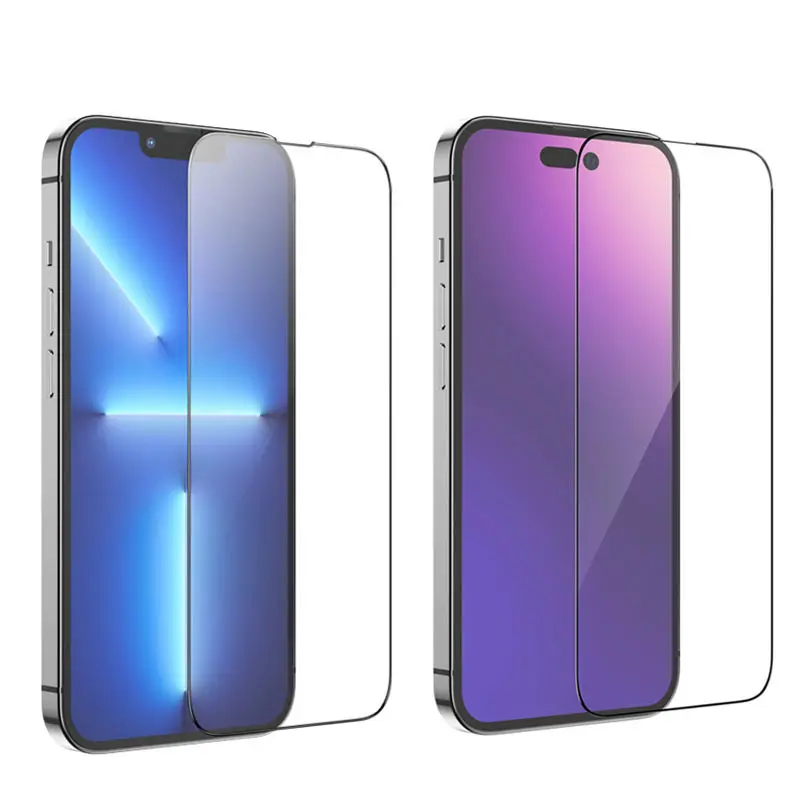 Оптовая продажа, новинка 2022, Взрывозащищенная 9d Защита экрана для мобильного телефона 14 pro max, закаленное стекло, Защита экрана для iphone 14
