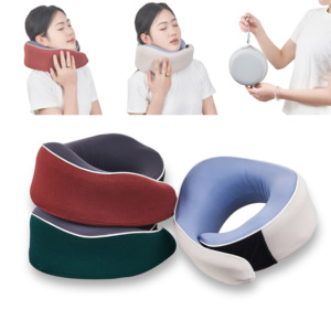 Jiyimei bán chạy nhất hình chữ U YM-U215-3 cổ gối thoải mái bền Bộ nhớ Thiết kế OEM/ODM dịch vụ cho người mua toàn cầu - Product Image 1