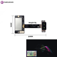 Caméra DToF compacte 8g, scanner LiDAR 3D, classe 1, sans danger pour les yeux, faible consommation 1.2W, détection d'obstacles à gauche pour évitement d'obstacles en robotique