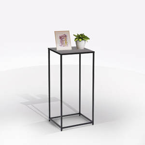 Tavolino da Caffè Mod. GOTA CM 34X34 H. 74 NERO - Product Image 1