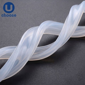 Profilé d'extrusion en silicone translucide en U sur mesure, bande d'étanchéité en caoutchouc pour bordure <span class=keywords><strong>de</strong></span> porte <span class=keywords><strong>de</strong></span> <span class=keywords><strong>douche</strong></span> en verre, vente en gros - Product Image 6