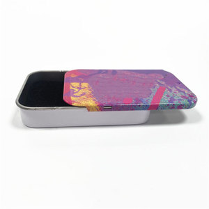 Caja de Metal Personalizada a Prueba de Niños, Caja Rectangular Hermética Resistente a la Apertura por Niños para Almacenamiento de Hierbas y Tabaco - Product Image 1