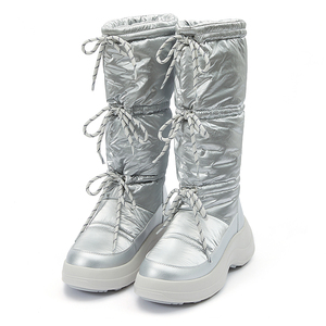 Stivali da Neve Invernali Alti da <span class=keywords><strong>Donna</strong></span>, Caldi, Foderati in Pelliccia, Impermeabili, Antiscivolo, Modello Goto 004, Tomaia in Terylene, Intersuola in EVA, Tendenza Moda - Product Image 1