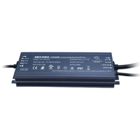 Alimentation LED étanche 5 ans, dimmable, DC 12V/24V 30W-300W, tension constante, sortie unique