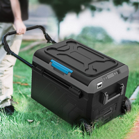 Congélateur portable 40L 12 volts, réfrigérateur de voiture, mini-réfrigérateurs