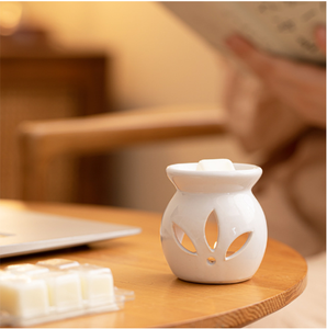 홈 데코 선물용 세라믹 오일 버너 아로마 에센셜 워머 방향제 램프 향수 왁스 멜트 버너 티라이트 홀더 - Product Image 1