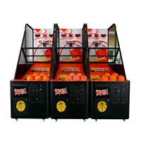 Machine de tir de basket-ball à succès, écran géant de 55 pouces, jeux d'arcade de basket-ball de rue à monnayeur, japonais/espagnol