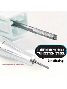 Ensemble de fraises pour ponceuse à ongles - Fraise en carbure de tungstène pour <span class=keywords><strong>manucure</strong></span> et pédicure électrique, outil de polissage des cuticules inodore - Product Image 5