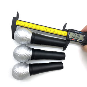 كرة ضغط من الفوم على شكل ميكروفون، هدية ترويجية، لعبة ميكروفون للأطفال، كرة ناعمة مضادة للتوتر للزينة - Product Image 6