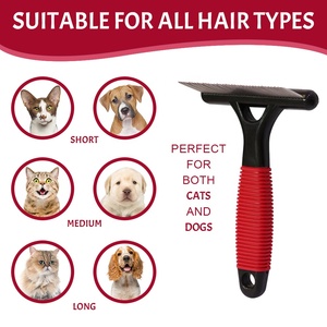 <span class=keywords><strong>Spazzola</strong></span> <span class=keywords><strong>per</strong></span> Toelettatura Animali Domestici, Pettine con Denti in Acciaio Inox <span class=keywords><strong>per</strong></span> Cani e Gatti - Product Image 5