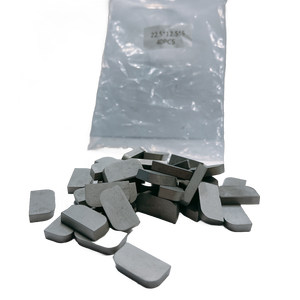 Inserts de tournage et de coupe pour tournage sur tour, en fonte et métaux non ferreux, avec pointes brasées de type standard A, B, C, D, E - Product Image 3