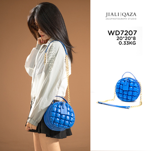 Vente en gros de sacs à main en <span class=keywords><strong>tissu</strong></span> à bulles pour femmes Jiali QAZA nouvelle collection vente en gros bon marché en nylon avec fermeture éclair - Product Image 2
