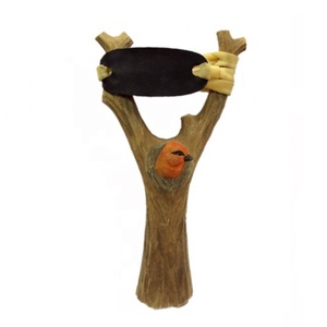 Nuovo disegno di vendita di alta qualità potente fionda di <span class=keywords><strong>legno</strong></span> caccia slingshot giochi all'aperto - Product Image 5