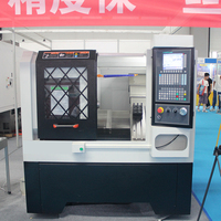 Mesin Bubut CNC TCK40 Slant Bed, Pusat Pembubutan Logam CNC, Kontrol FANUC, Mesin Pembubutan Otomatis