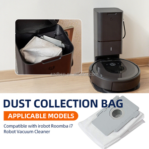IRobots para <span class=keywords><strong>Roomba</strong></span> I7 I6 Bolsa de recolección de polvo compatible Bolsa de tela de filtro eléctrico para <span class=keywords><strong>aspiradora</strong></span> robot de barrido doméstico - Product Image 2