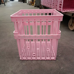 Nouvelle conception de bac à œufs en plastique empilable et pliable pour l'éclosion <span class=keywords><strong>des</strong></span> œufs de volaille pour les élevages - Product Image 3