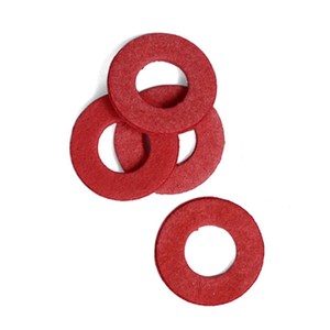 Entretoises isolantes en fibre plate rouge pour vis de carte mère M2, M2.5, M3, M4, M5, M6 en acier rouge - Product Image 4