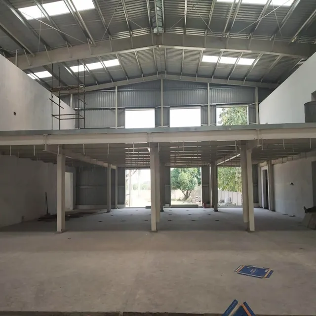 Architecture Design Pre-Engineered Steel Structure Factory Building Prefab Warehouse