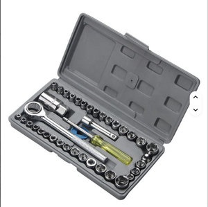40PCS Multifunctional Socket Set Mechanic Tools Wrench <b>Torx</b> Allen <b>Key</b> SKT-40-CV 40-Piece Set Comprehensive Toolkit for Various M - Product Image 5