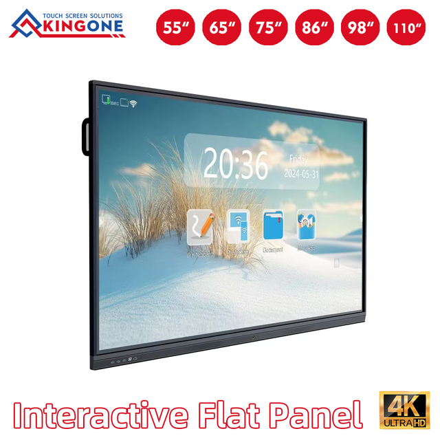 75 Inch Interactive Flat Panel Smart Board Digital Whiteboard Multi Touch Screen Classroom Interactive Board