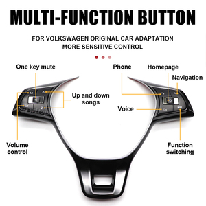 จุดโรงงานสำหรับ Volkswagen POLO, Golf, Santana, <span class=keywords><strong>Tuan</strong></span>, Jetta ปุ่มพวงมาลัยมัลติฟังก์ชั่น - Product Image 4