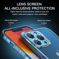 Housse de téléphone portable Transparent et souple en Tpu, antichoc, pour Iphone Apple 13 12 11 Pro Max, offre spéciale,