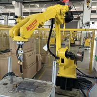 Robot de soudage haute vitesse 2078 mm, 6 axes, PLC et moteur à engrenages de précision pour le soudage, le meulage et la finition de tôles et de pièces automobiles