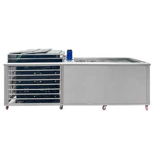 Máquina de Hielo Comercial Grande Automática con Enfriamiento, Máquina de Hielo en Bloques de 30 Cavidades, Máquina de Hielo Congelado - Product Image 6