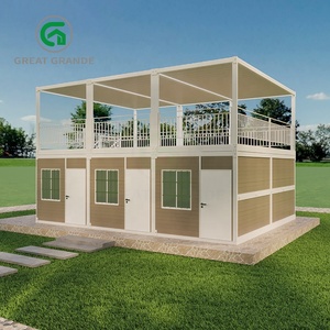 Casa Contenedor de Acero Plegable, Prefabricada, de Instalación Rápida, Edificio de Oficinas, Almacén, Diseño Moderno - Product Image 2