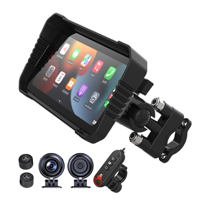 ระบบนำทาง GPS สำหรับมอเตอร์ไซค์ขนาด 6.25 นิ้ว กล้องติดรถยนต์อัจฉริยะไร้สายแบบยูนิเวอร์แซล รองรับ Carplay ควบคุมด้วยเสียง หน้าจอสัมผัส ZC15 - Product Image 1