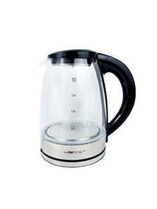 2 एल इलेक्ट्रिक गर्म पानी ग्लास केटल 360 डिग्री रोटेशनल बेस होटल इलेक्ट्रिक ग्लास केटल घरेलू कॉर्डलेस इलेक्ट्रिक केटल - Product Image 2