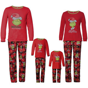 חליפת בית חג המולד בית החרוזים שרוול ארוך לילדים רכים 2 יח 'סט ערכות פיג' מה עבור סתיו - Product Image 2