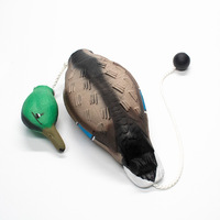 Nouveau produit transfrontalier : Jouet à mâcher pour animaux de compagnie en mousse EVA, résistant aux morsures, en forme de canard, en stock, vente en gros