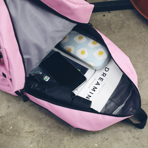 Low Price Customized <b>Student</b> <b>Backpack</b> Simple Fashionable Casual College Middle School Style Laptop Bag - Product Image 4