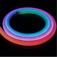 Tube néon flexible à 360 degrés, étanche IP65, fabriqué en Chine, bande lumineuse LED de 5 m, lumière LED néon intelligente RGB
