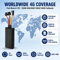 Traceur GPS Véhicule 4G Keson KS199Pro 8 Fils avec Bouton SOS, Microphone, Relais de Coupure de Carburant, Contrôle à Distance SDK, Garantie 1 An, BDS OEM