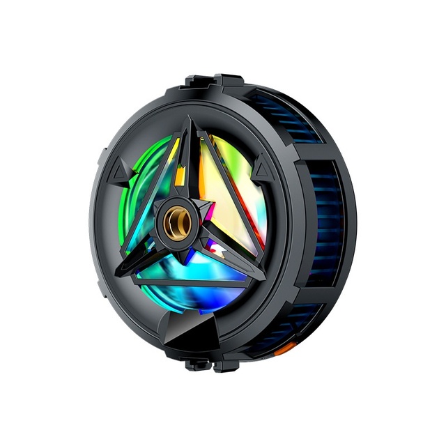 Popular Mobile Phone Cooler X18 Magnetic Semiconductor Temperature Display Silent Portable Rapid Cooling Suitable for Gaming
