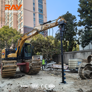 <span class=keywords><strong>Tarière</strong></span> RAY pour excavatrices de 1 <span class=keywords><strong>à</strong></span> 50 tonnes - Système hydraulique en acier allié <span class=keywords><strong>à</strong></span> couple élevé avec moteur puissant et résistant <span class=keywords><strong>à</strong></span> l'usure - Product Image 6