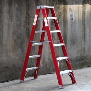 Giá rẻ cách nhiệt sợi thủy tinh một Khung thang công nghiệp nhiệm vụ nặng nề đôi bên sợi thủy tinh bước thang - Product Image 4