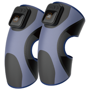 Masseur 3D flexible pour genoux, épaules et coudes avec chaleur LED rouge, vibrations et arrêt automatique après 30 minutes - Product Image 1
